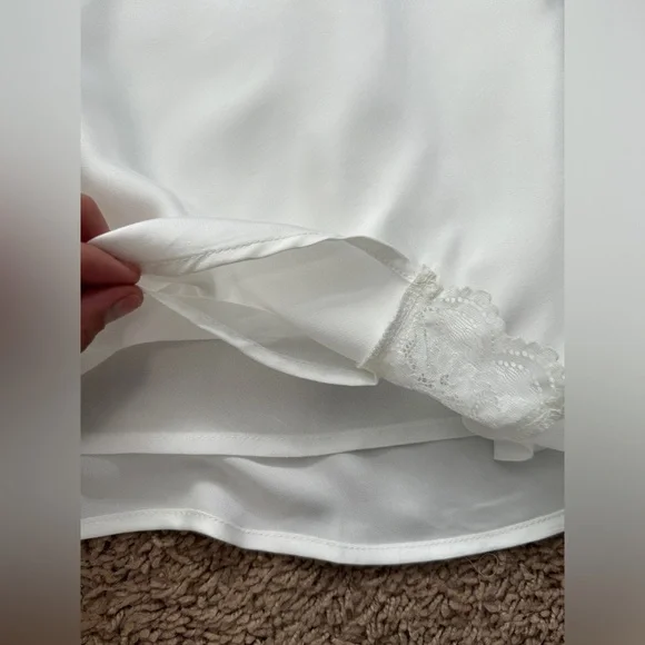 Princess Polly Snowbird Mini Dress White - Picture 9 of 11